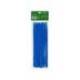 LIMPIAPIPAS DE CHENILLA MARCA LIDERPAPEL 30 CM COLOR AZUL MATE BOLSA DE 100 UNIDADES