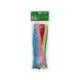 LIMPIAPIPAS DE CHENILLA MARCA LIDERPAPEL 30 CM COLORES MATE SURTIDOS BOLSA DE 100 UNIDADES