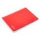 CUADERNO ESPIRAL MARCA LIDERPAPEL DIN A4 WITTY TAPA DURA 80H 90GR PAUTA 3,5MM CON MARGEN COLOR ROJO