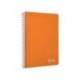 CUADERNO ESPIRAL MARCA LIDERPAPEL DIN A4 WITTY TAPA DURA 80H 90GR PAUTA 2,5MM CON MARGEN COLOR NARANJA