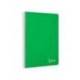CUADERNO ESPIRAL MARCA LIDERPAPEL DIN A4 WITTY TAPA DURA 80H 90GR RAYADO HORIZONTAL CON MARGEN COLOR VERDE