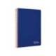CUADERNO ESPIRAL MARCA LIDERPAPEL DIN A4 WITTY TAPA DURA 80H 90GR RAYADO HORIZONTAL CON MARGEN COLOR AZUL OSCURO