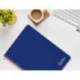 CUADERNO ESPIRAL MARCA LIDERPAPEL DIN A4 WITTY TAPA DURA 80H 90GR RAYADO HORIZONTAL CON MARGEN COLOR AZUL OSCURO