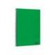 CUADERNO ESPIRAL MARCA LIDERPAPEL DIN A4 SMART TAPA BLANDA 80H 75GR PAUTA 2,5MM CON MARGEN COLOR VERDE