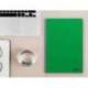 CUADERNO ESPIRAL MARCA LIDERPAPEL DIN A4 SMART TAPA BLANDA 80H 75GR PAUTA 2,5MM CON MARGEN COLOR VERDE