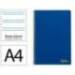 CUADERNO ESPIRAL LIDERPAPEL DIN A4 SMART TAPA BLANDA 80H 75GR PAUTA 2,5MM CON MARGEN COLOR AZUL OSCURO