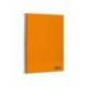 CUADERNO ESPIRAL MARCA LIDERPAPEL DIN A4 SMART TAPA BLANDA 80H 75GR RAYADO HORIZONTAL CON MARGEN COLOR NARANJA