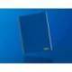 CUADERNO ESPIRAL LIDERPAPEL DIN A4 SMART TAPA BLANDA 80H 75GR RAYADO HORIZONTAL CON MARGEN COLOR AZUL OSCURO