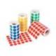 GOMETS MARCA LIDERPAPEL AUTOADHESIVO S CIRCULOS 20 MM ROJO ROLLO DE 2000 UNIDADES EN CAJA DE CARTON