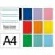 CUADERNO ESPIRAL MARCA LIDERPAPEL DIN A4 WITTY TAPA DURA 80H 90GR PAUTA 2,5MM CON MARGEN COLORES SURTIDOS