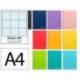 CUADERNO ESPIRAL MARCA LIDERPAPEL A4 WITTY TAPA DURA 80H 90GR RAYADO Nº46 COLORES SURTIDOS