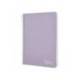 CUADERNO ESPIRAL MARCA LIDERPAPEL DIN A4 WITTY TAPA DURA 80H 90GR CUADRO 4MM CON MARGEN COLOR VIOLETA