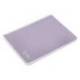 CUADERNO ESPIRAL MARCA LIDERPAPEL DIN A4 WITTY TAPA DURA 80H 90GR CUADRO 4MM CON MARGEN COLOR VIOLETA