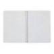CUADERNO ESPIRAL MARCA LIDERPAPEL DIN A4 WITTY TAPA DURA 80H 90GR CUADRO 4MM CON MARGEN COLOR NEGRO