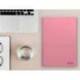 CUADERNO ESPIRAL MARCA LIDERPAPEL DIN A4 SMART TAPA BLANDA 80H 75GR CUADRO 4MM CON MARGEN COLOR ROSA