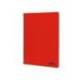 CUADERNO ESPIRAL MARCA LIDERPAPEL DIN A4 SMART TAPA BLANDA 80H 75GR CUADRO 4MM CON MARGEN COLOR ROJO