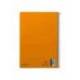 CUADERNO ESPIRAL MARCA LIDERPAPEL DIN A4 SMART TAPA BLANDA 80H 75GR CUADRO 4MM CON MARGEN COLOR NARANJA