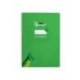 CUADERNO ESPIRAL MARCA LIDERPAPEL DIN A4 PAUTAGUIA TAPA DURA 80H 90 GR CUADRO PAUTADO 4MM COLOR VERDE