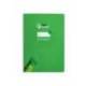 CUADERNO ESPIRAL MARCA LIDERPAPEL DI N A4 PAUTAGUIA TAPA BLANDA 80H 75 GR CUADRO PAUTADO 5MM COLOR VERDE