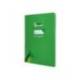 CUADERNO ESPIRAL MARCA LIDERPAPEL DI N A4 PAUTAGUIA TAPA BLANDA 80H 75 GR CUADRO PAUTADO 5MM COLOR VERDE