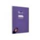 CUADERNO ESPIRAL MARCA LIDERPAPEL DI N A4 PAUTAGUIA TAPA BLANDA 80H 75 GR CUADRO PAUTADO 5MM COLOR LILA