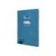 CUADERNO ESPIRAL MARCA LIDERPAPEL DI N A4 PAUTAGUIA TAPA BLANDA 80H 75 GR CUADRO PAUTADO 5MM COLOR AZUL