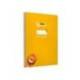 CUADERNO ESPIRAL MARCA LIDERPAPEL DI N A4 PAUTAGUIA TAPA BLANDA 80H 75 GR CUADRO PAUTADO 5MM COLOR AMARILLO