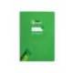 CUADERNO ESPIRAL MARCA LIDERPAPEL DI N A4 PAUTAGUIA TAPA BLANDA 80H 75 GR CUADRO PAUTADO 4MM COLOR VERDE