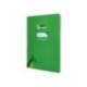 CUADERNO ESPIRAL MARCA LIDERPAPEL DI N A4 PAUTAGUIA TAPA BLANDA 80H 75 GR CUADRO PAUTADO 4MM COLOR VERDE