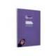 CUADERNO ESPIRAL MARCA LIDERPAPEL DI N A4 PAUTAGUIA TAPA BLANDA 80H 75 GR CUADRO PAUTADO 4MM COLOR LILA