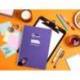 CUADERNO ESPIRAL MARCA LIDERPAPEL DI N A4 PAUTAGUIA TAPA BLANDA 80H 75 GR CUADRO PAUTADO 4MM COLOR LILA