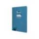 CUADERNO ESPIRAL MARCA LIDERPAPEL DI N A4 PAUTAGUIA TAPA BLANDA 80H 75 GR CUADRO PAUTADO 4MM COLOR AZUL