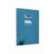 CUADERNO ESPIRAL MARCA LIDERPAPEL DI N A4 PAUTAGUIA TAPA BLANDA 80H 75 GR CUADRO PAUTADO 4MM COLOR AZUL