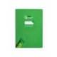 CUADERNO ESPIRAL MARCA LIDERPAPEL DI N A4 PAUTAGUIA TAPA BLANDA 80H 75 GR CUADRO PAUTADO 2,5MM COLOR VERDE