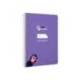 CUADERNO ESPIRAL MARCA LIDERPAPEL DI N A5 PAUTAGUIA TAPA DURA 80H 90 GR CUADRO PAUTADO 5MM COLOR LILA