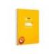 CUADERNO ESPIRAL MARCA LIDERPAPEL DI N A5 PAUTAGUIA TAPA DURA 80H 90 GR CUADRO PAUTADO 5MM COLOR AMARILLO