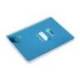 CUADERNO ESPIRAL MARCA LIDERPAPEL DI N A5 PAUTAGUIA TAPA DURA 80H 90 GR CUADRO PAUTADO 4MM COLOR AZUL