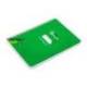 CUADERNO ESPIRAL MARCA LIDERPAPEL DI N A5 PAUTAGUIA TAPA DURA 80H 90 GR CUADRO PAUTADO 3MM COLOR VERDE
