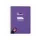 CUADERNO ESPIRAL MARCA LIDERPAPEL DI N A5 PAUTAGUIA TAPA DURA 80H 90 GR CUADRO PAUTADO 3MM COLOR LILA