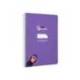 CUADERNO ESPIRAL MARCA LIDERPAPEL DI N A5 PAUTAGUIA TAPA DURA 80H 90 GR CUADRO PAUTADO 3MM COLOR LILA