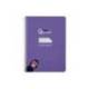 CUADERNO ESPIRAL MARCA LIDERPAPEL DI N A5 PAUTAGUIA TAPA BLANDA 40H 75 GR CUADRO PAUTADO 4MM COLOR LILA