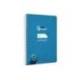 CUADERNO ESPIRAL MARCA LIDERPAPEL DI N A5 PAUTAGUIA TAPA BLANDA 40H 75 GR CUADRO PAUTADO 4MM COLOR AZUL