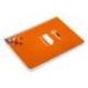 CUADERNO ESPIRAL MARCA LIDERPAPEL DI N A5 PAUTAGUIA TAPA BLANDA 40H 75 GR CUADRO PAUTADO 3MM COLOR NARANJA