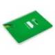 CUADERNO ESPIRAL MARCA LIDERPAPEL DI N A5 PAUTAGUIA TAPA BLANDA 40H 75 GR CUADRO PAUTADO 2,5MM COLOR VERDE