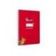CUADERNO ESPIRAL MARCA LIDERPAPEL DI N A5 PAUTAGUIA TAPA BLANDA 40H 75 GR CUADRO PAUTADO 2,5MM COLOR ROJO