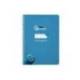 CUADERNO ESPIRAL MARCA LIDERPAPEL DI N A5 PAUTAGUIA TAPA BLANDA 40H 75 GR CUADRO PAUTADO 2,5MM COLOR AZUL