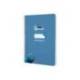 CUADERNO ESPIRAL MARCA LIDERPAPEL DI N A5 PAUTAGUIA TAPA BLANDA 40H 75 GR CUADRO PAUTADO 2,5MM COLOR AZUL