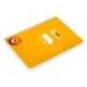 CUADERNO ESPIRAL MARCA LIDERPAPEL DI N A5 PAUTAGUIA TAPA BLANDA 40H 75 GR CUADRO PAUTADO 2,5MM COLOR AMARILLO