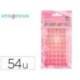PEGATINAS MARCA IMAGINOVO GEMAS BLANCAS Y ROSAS BRILLANTES CON RELIEVE PARA TODAS SUPERFICIES 190X105 MM EN