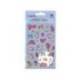 PEGATINAS MARCA IMAGINOVO FLORES Y CONEJOS DE PAPEL 190X104 MM EN BLISTER